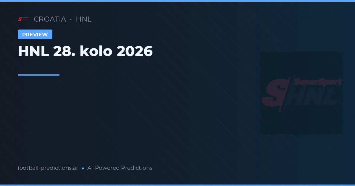 HNL 28. kolo 2026