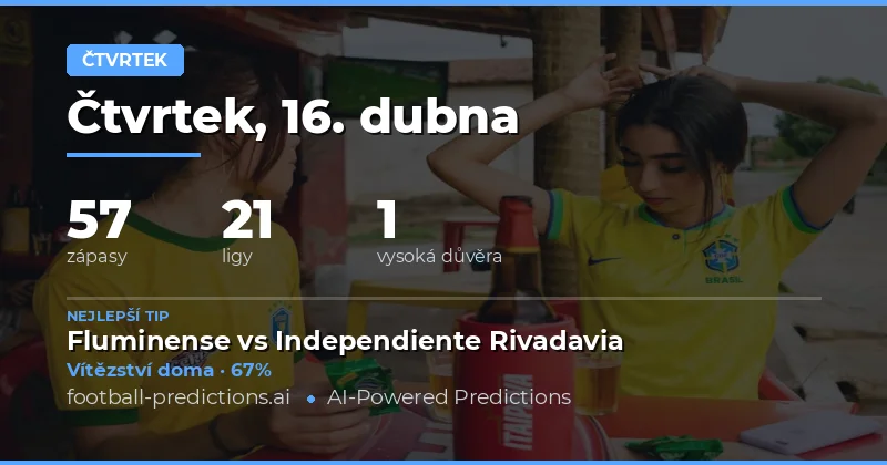 Přehled zápasů na 16. dubna 2026