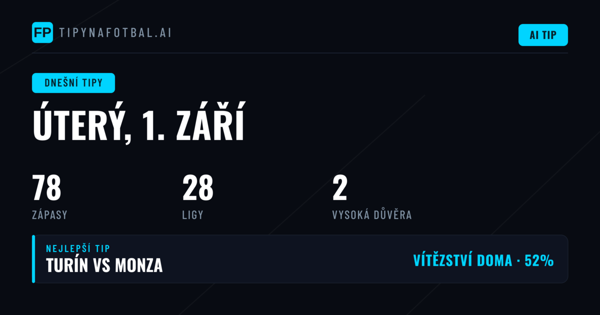Anglické ligy jako hlavní motor úterního programu