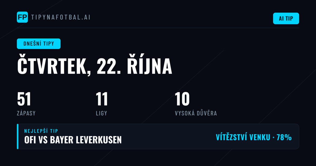 Evropské soutěže dominují čtvrteční nabídce