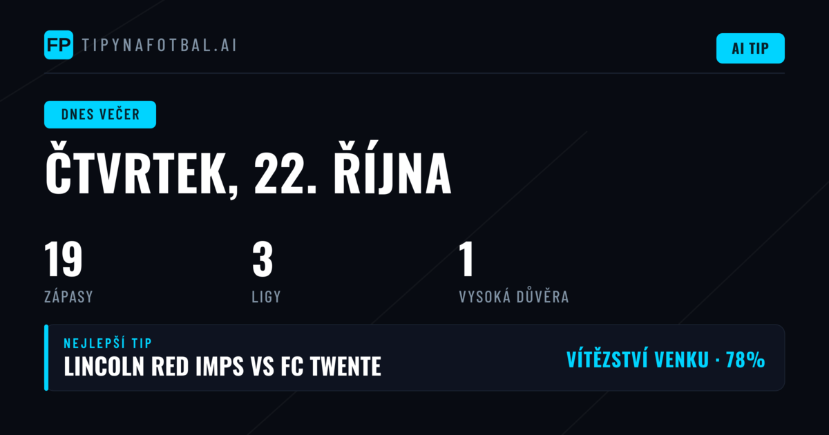 Čtvrteční evropská převaha a přehled 19 zápasů