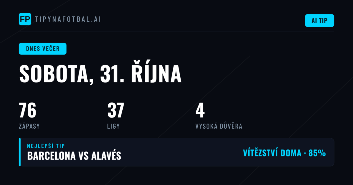 Široký program otevírá sobotní předpovědi