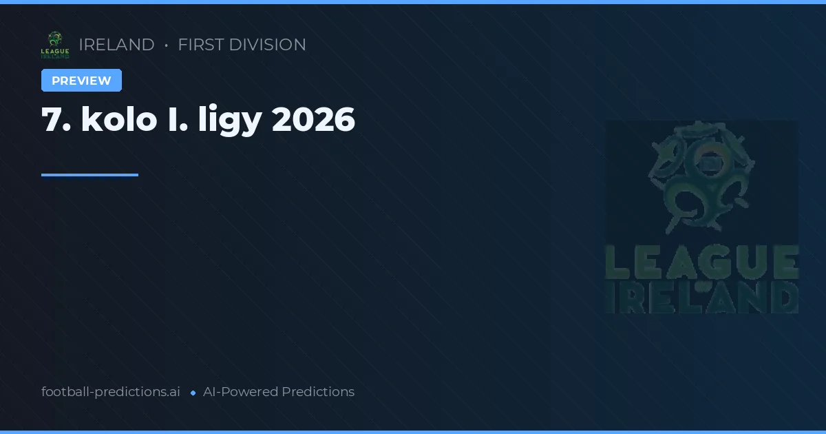 7. kolo I. ligy 2026