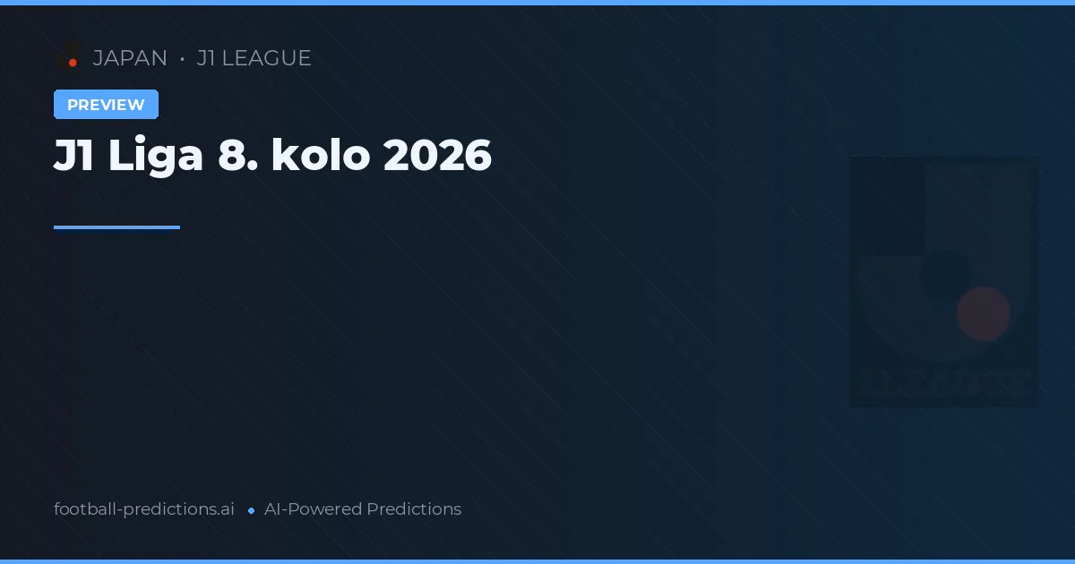J1 Liga 8. kolo 2026