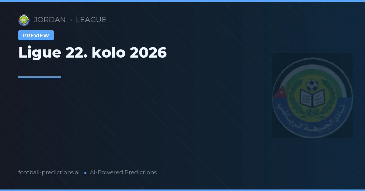 Ligue 22. kolo 2026