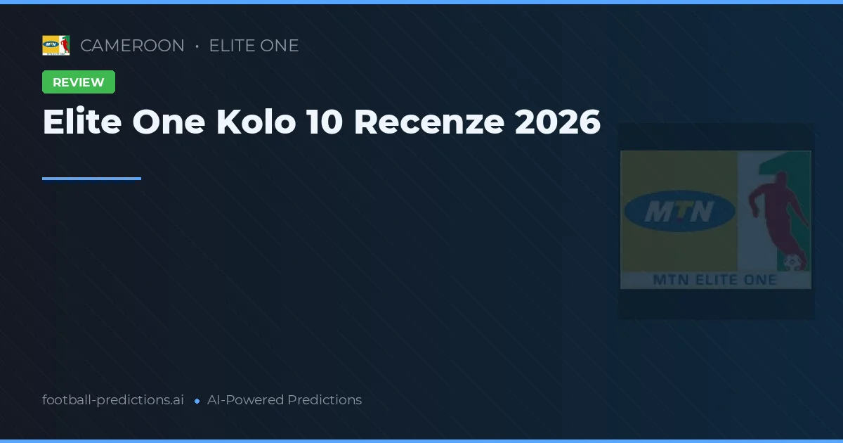 Elite One Kolo 10 Recenze 2026