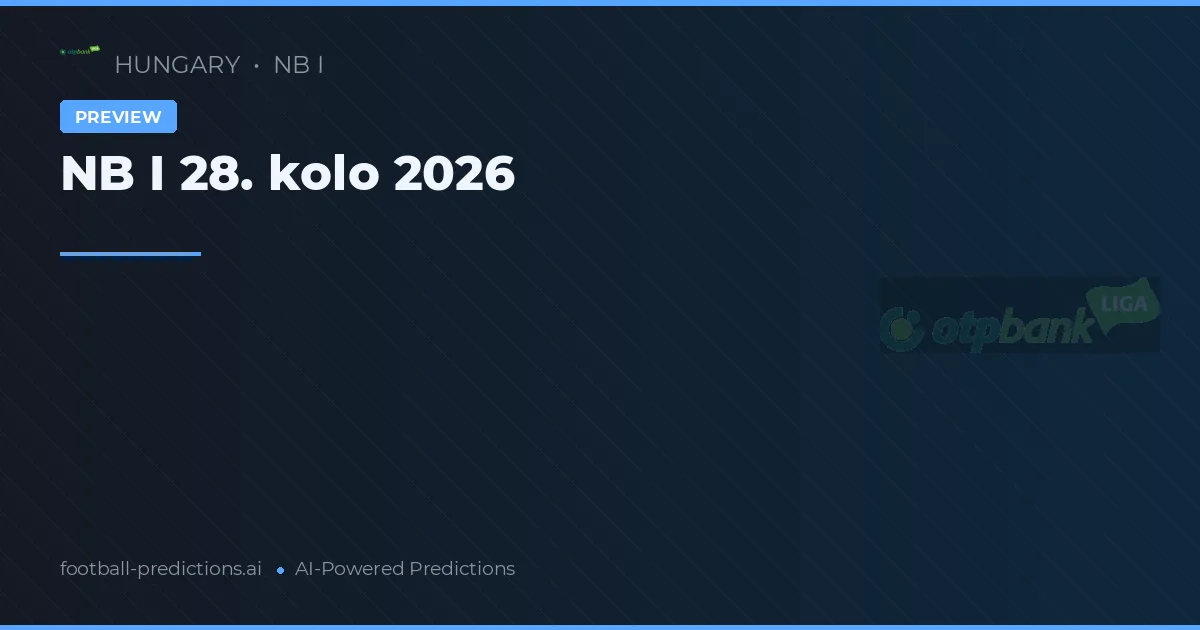 NB I 28. kolo 2026