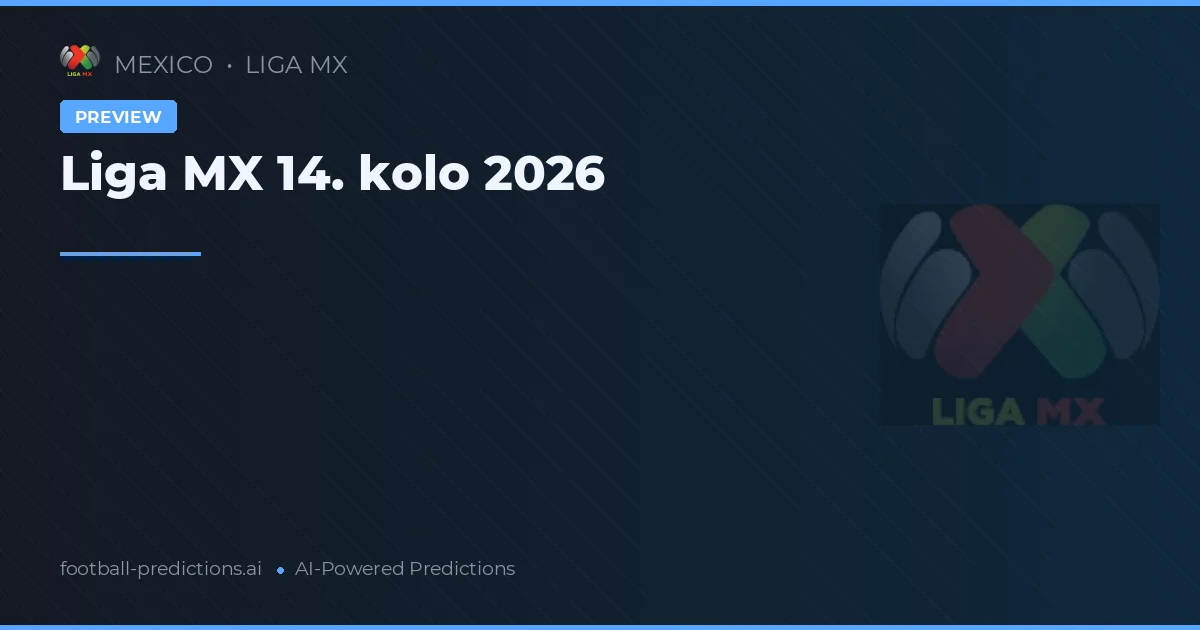 Liga MX 14. kolo 2026