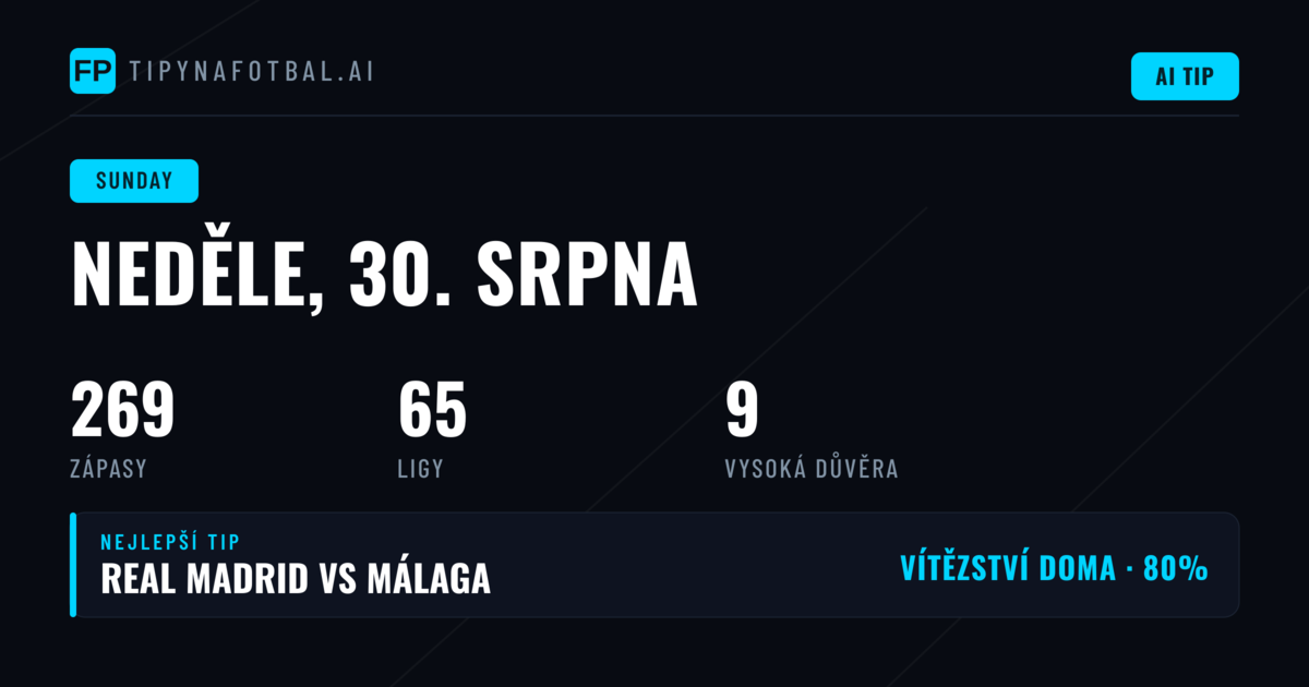 Program neděle: Pohárový fotbal dominuje