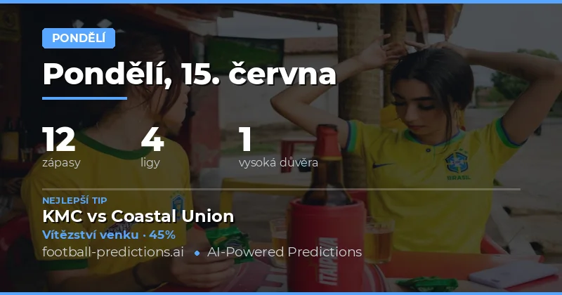 Týdenní fotbalový program startuje pondělní porcií