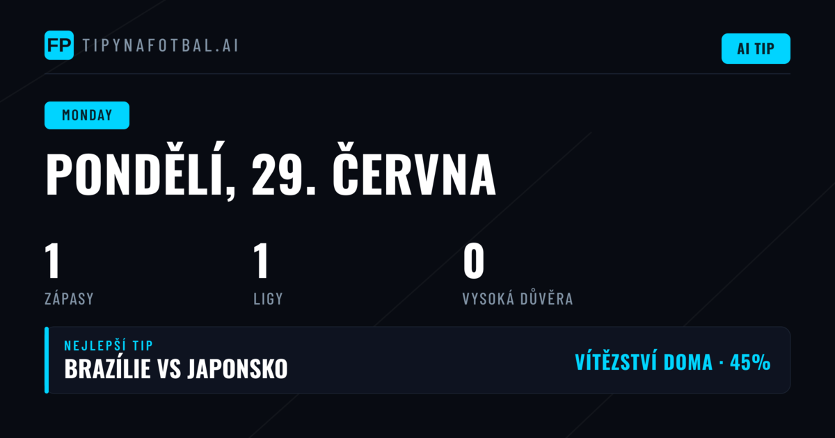 Jediný pondělní duel turnaje rozhodne o postupu