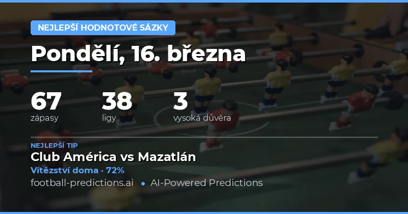 Kontaktní náhled: Hodnotové sázky
