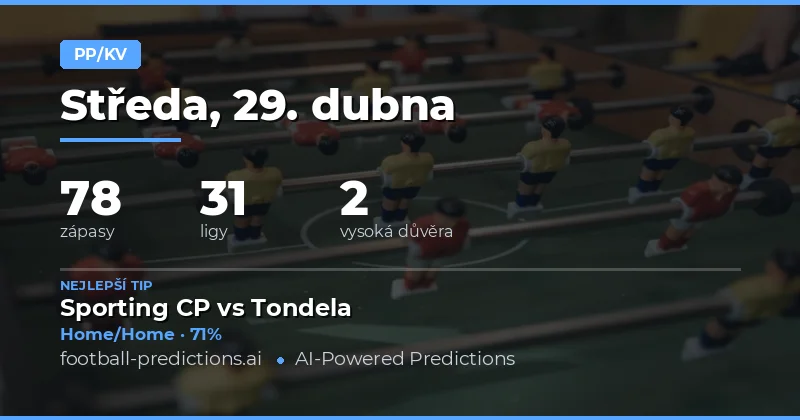 Strategie pro předpovědi výsledků v poločase a na konci dne