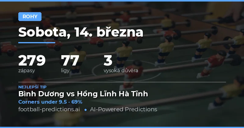 Rohy predikce 14 března 2026