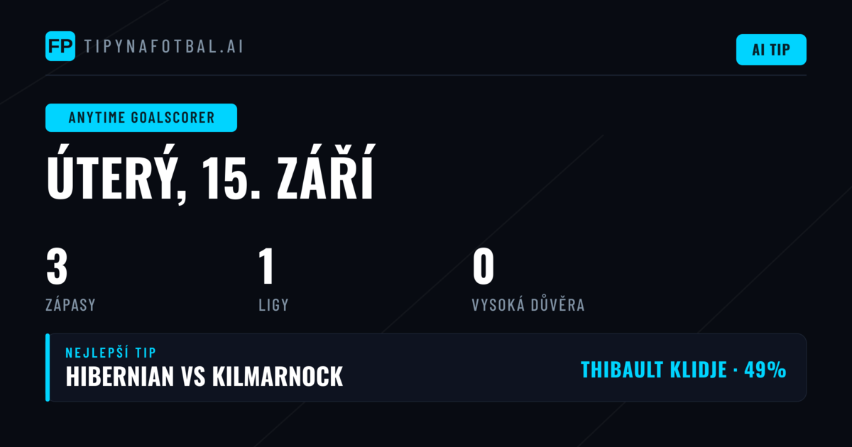 Střelci gólů v akci