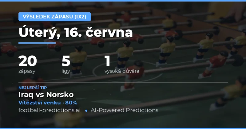 Přehled největších zápasů dneška