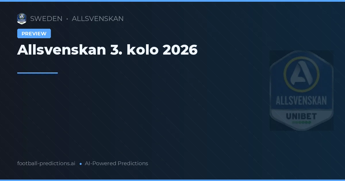 Allsvenskan 3. kolo 2026
