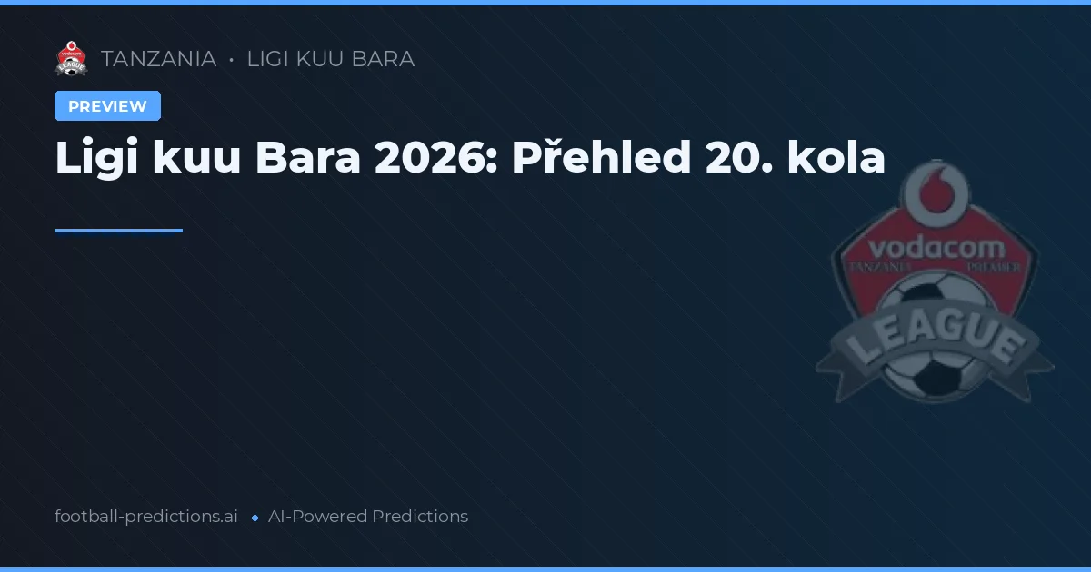 Ligi kuu Bara 2026: Přehled 20. kola