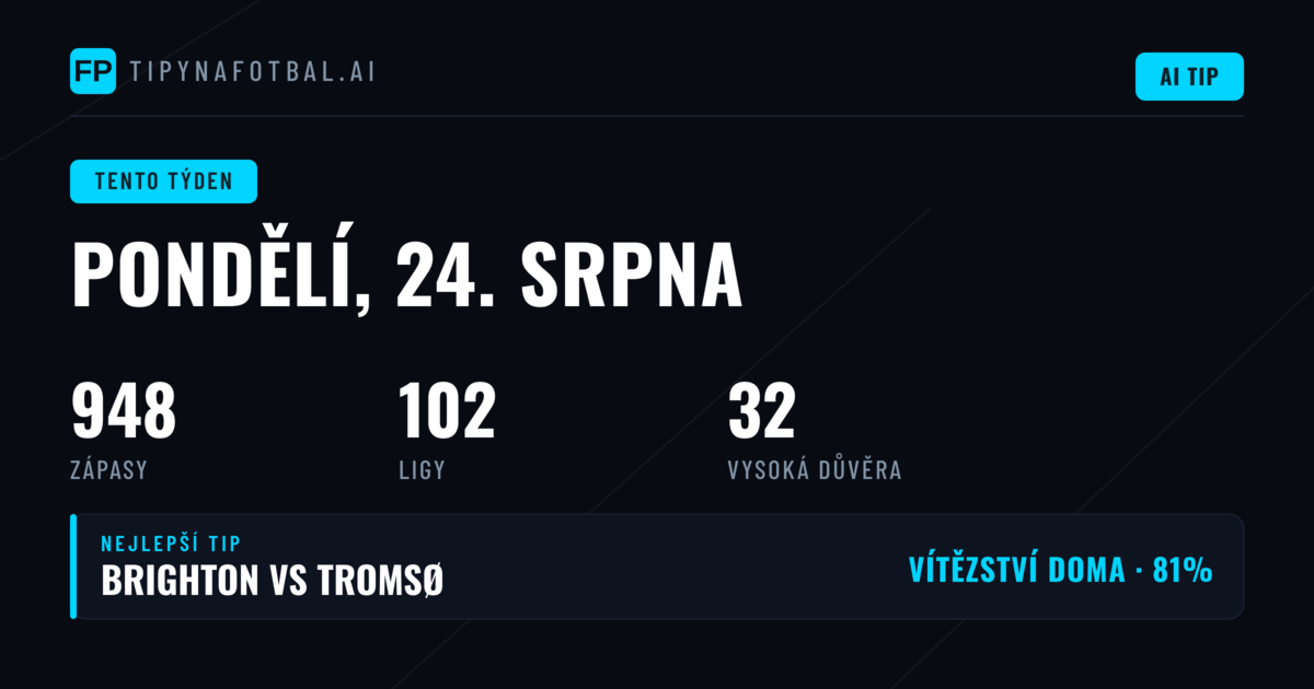 Týdenní přehled sázkových příležitostí