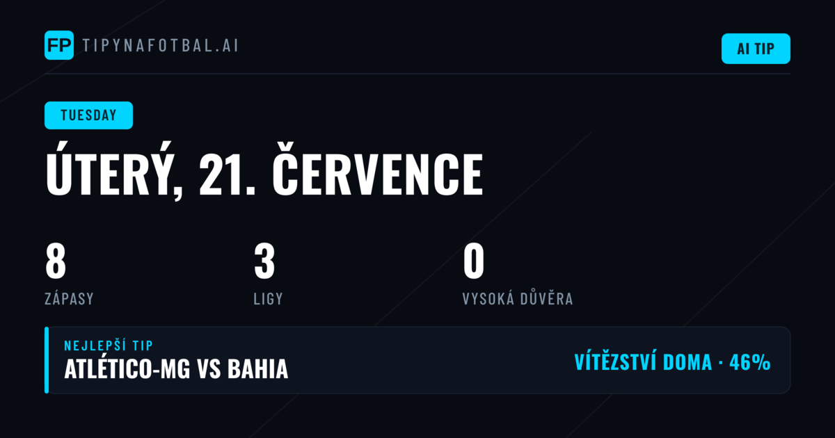 Analýza úterního programu