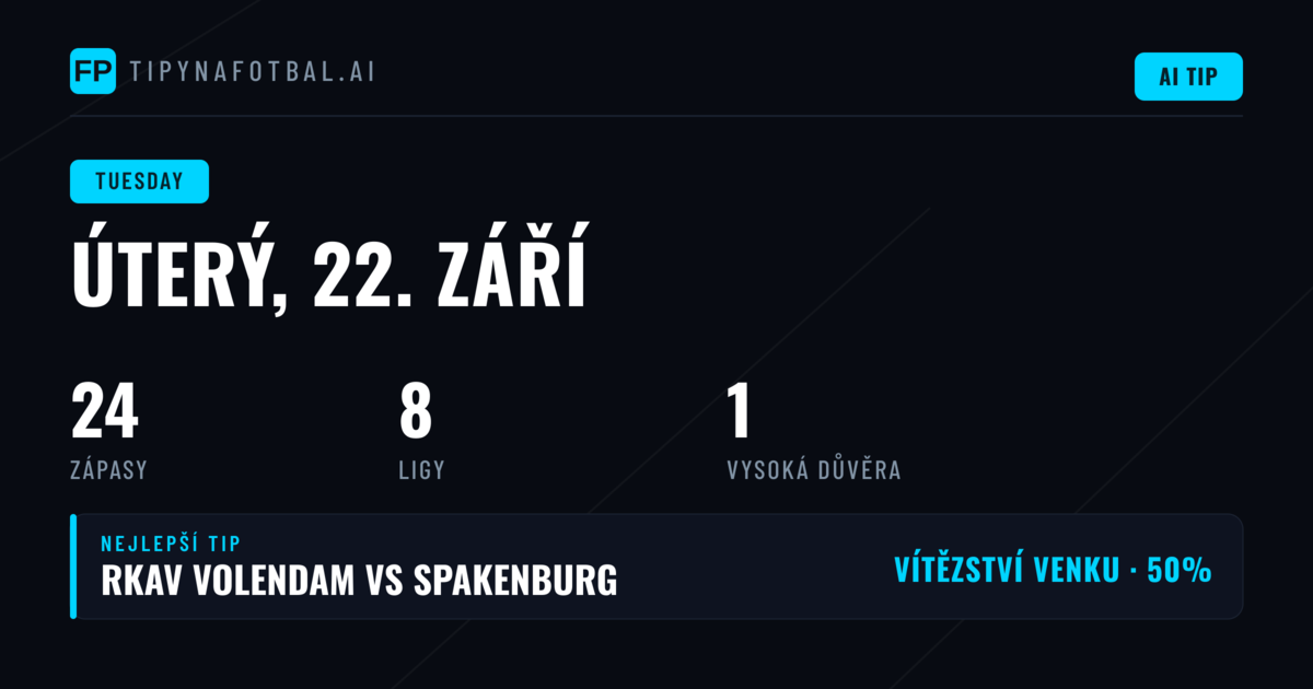 Analýza úterního programu