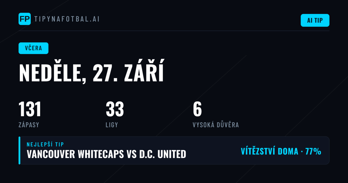 Sobotní bilance sázkařských tipů