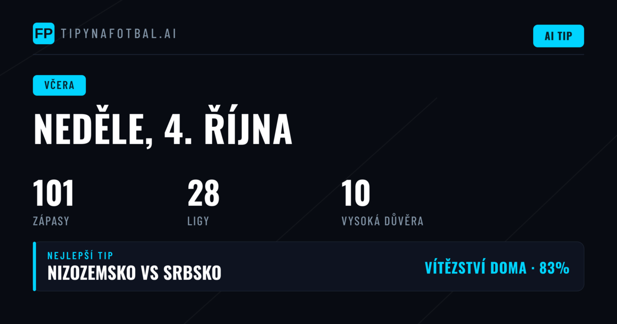 Sobota plná překvapení na fotbalových trávnících