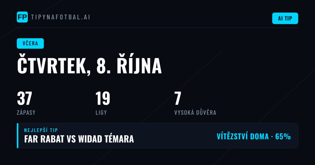 Náročný den pro tipéry