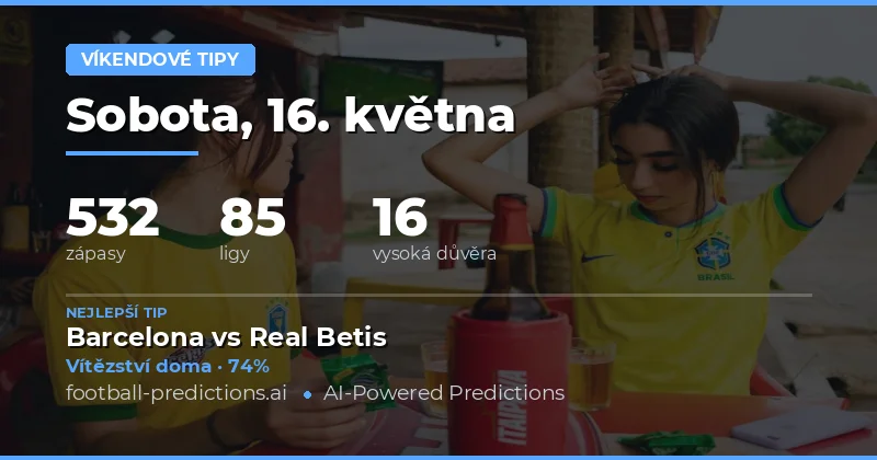 Klíčové statistiky a trendy tohoto víkendu