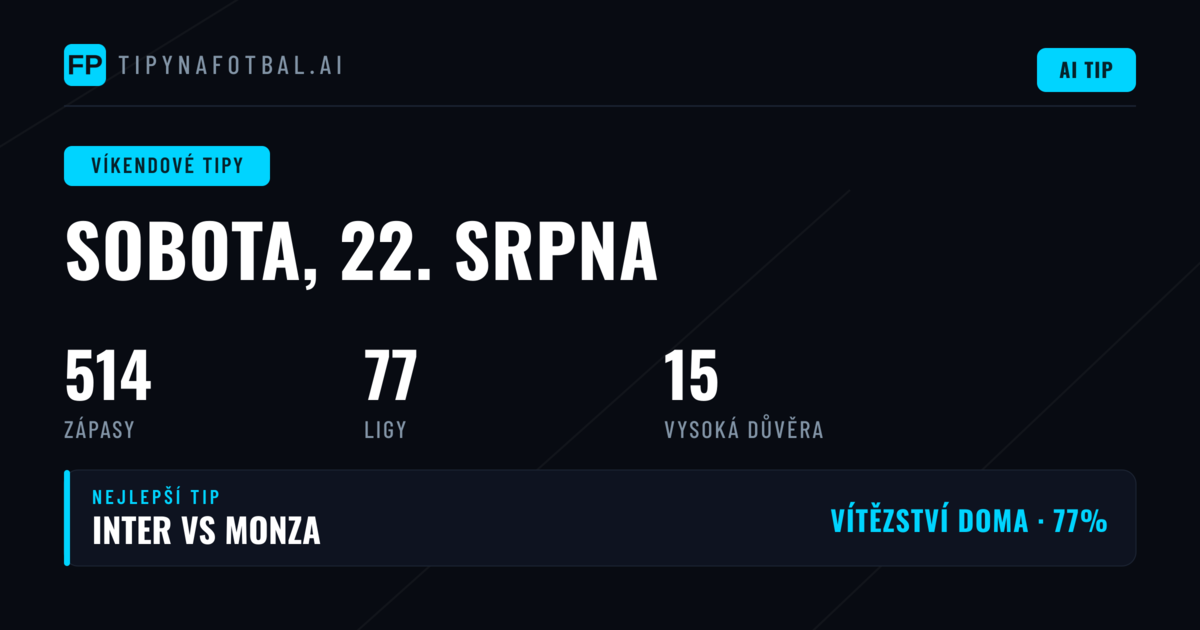 Statistický přehled a struktura víkendové nabídky