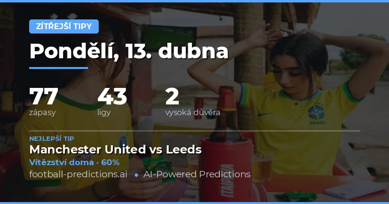 Přehled předpovědí na 13. dubna 2026