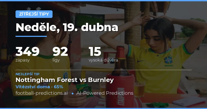 Přehled zápasů 19. dubna 2026