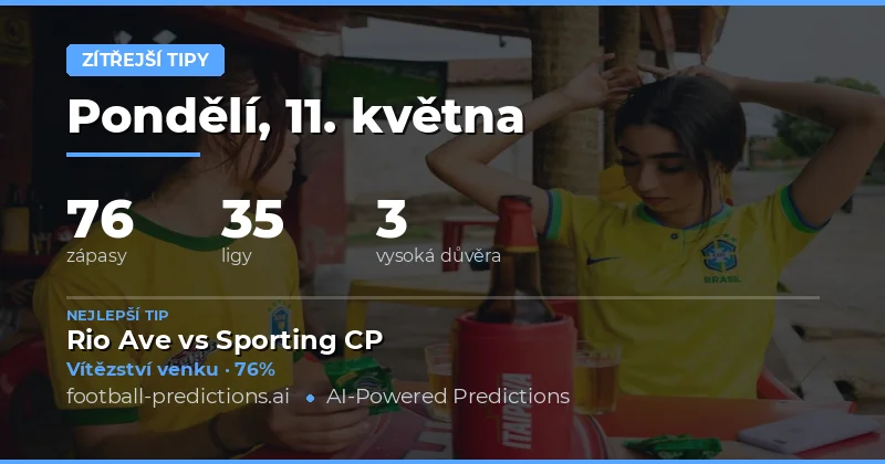 Přehled příležitostí na zítřejší fotbalový den