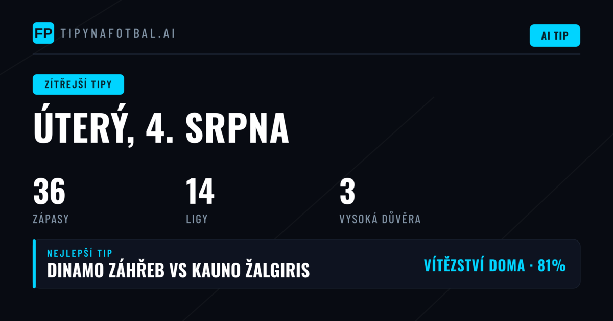 Kompletní přehled úterních zápasů