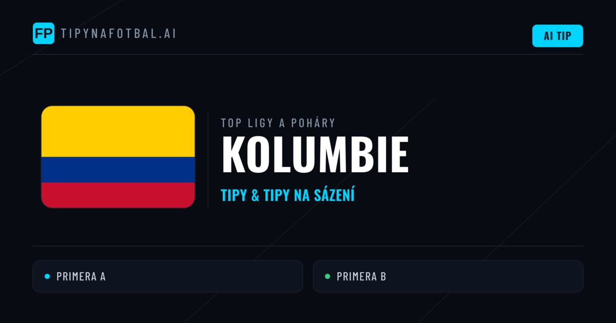 Kolumbie Tipy na sázení fotbal