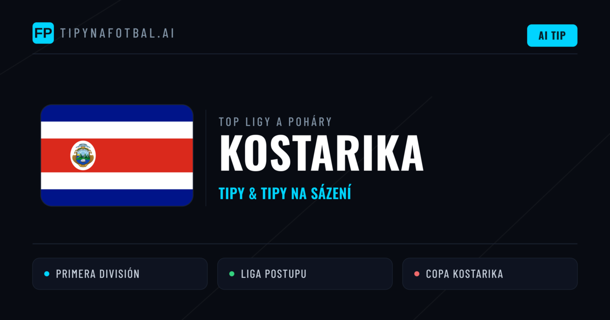 Kostarika Tipy na sázení fotbal