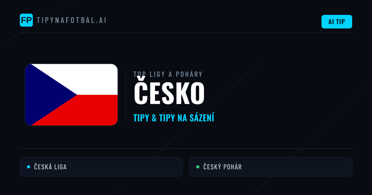 Česko Tipy na sázení fotbal