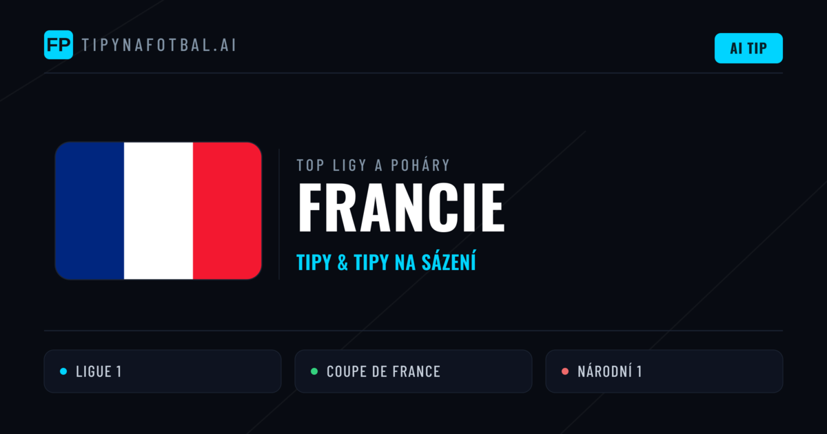 Francie Tipy na sázení fotbal