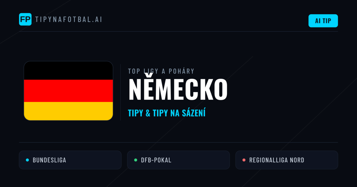 Německo Tipy na sázení fotbal