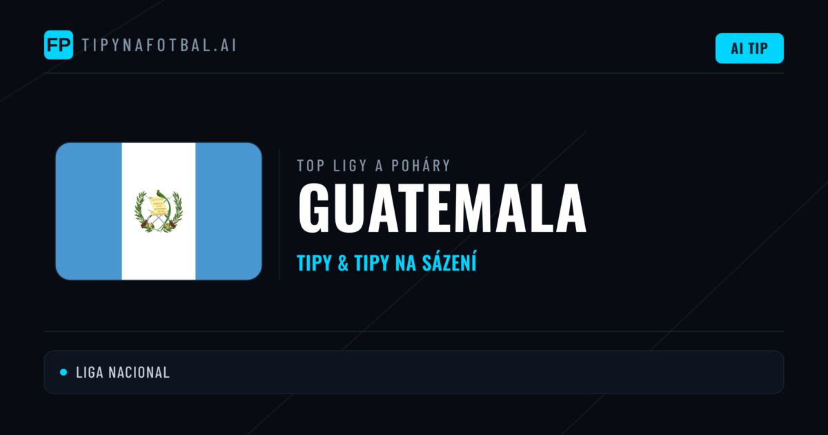 Guatemala Tipy na sázení fotbal