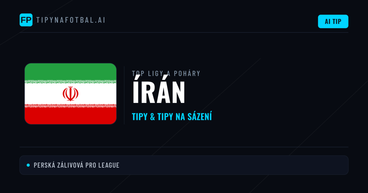 Írán Tipy na sázení fotbal