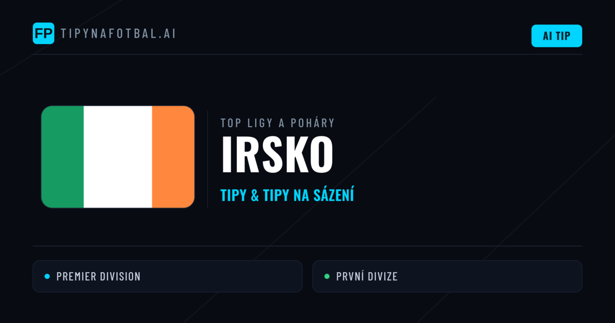 Irsko Tipy na sázení fotbal