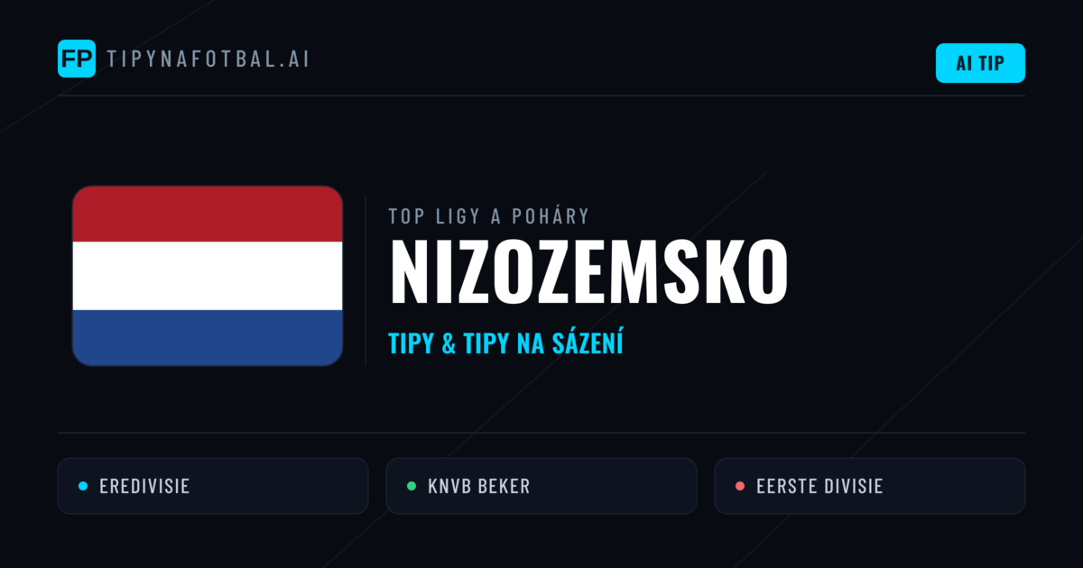 Nizozemsko Tipy na sázení fotbal