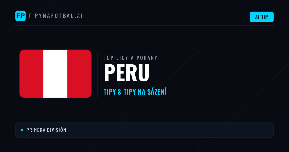 Peru Tipy na sázení fotbal