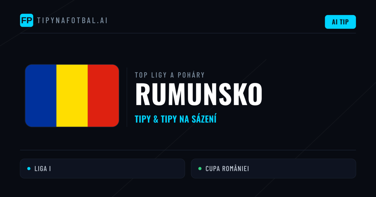 Rumunsko Tipy na sázení fotbal