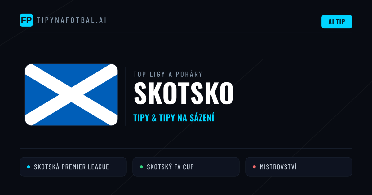 Skotsko Tipy na sázení fotbal