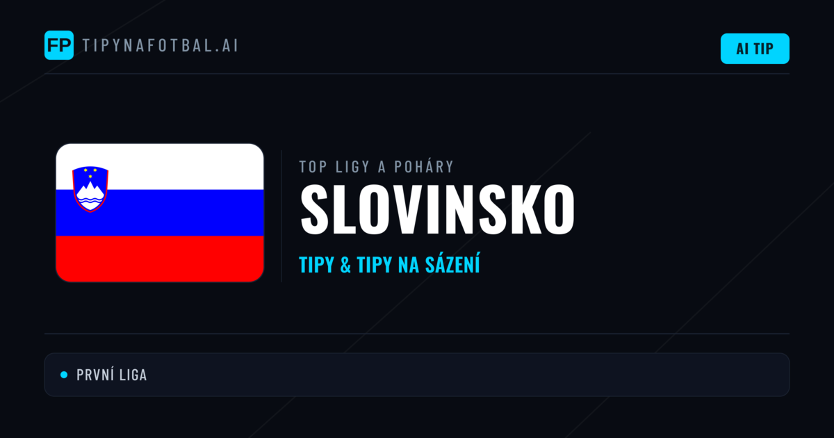 Slovinsko Tipy na sázení fotbal
