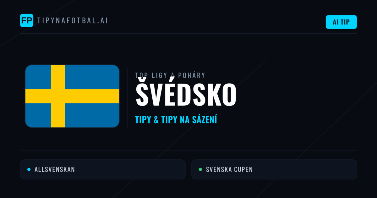 Švédsko Tipy na sázení fotbal