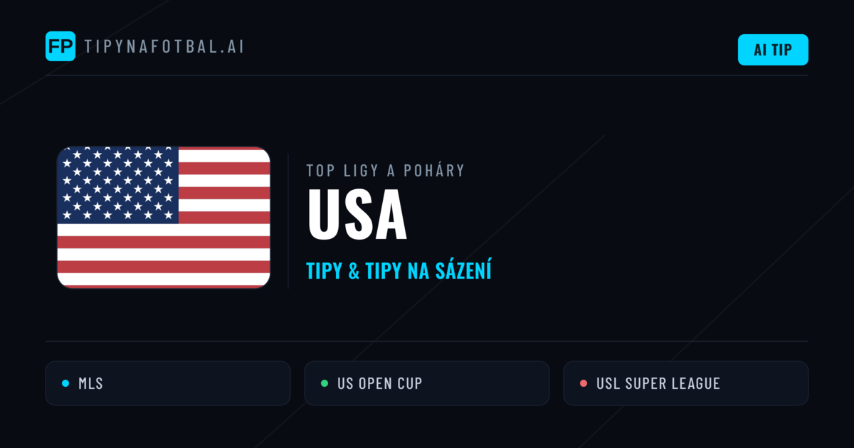 USA Tipy na sázení fotbal