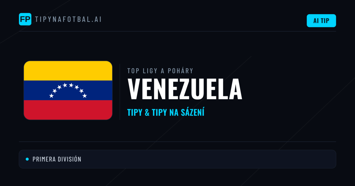 Venezuela Tipy na sázení fotbal